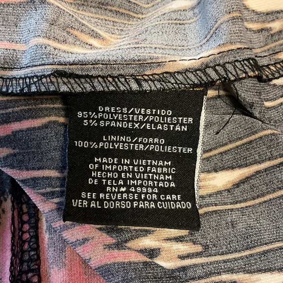 R&M Richards Black and Red Midi Dress - Picture 7 of 8